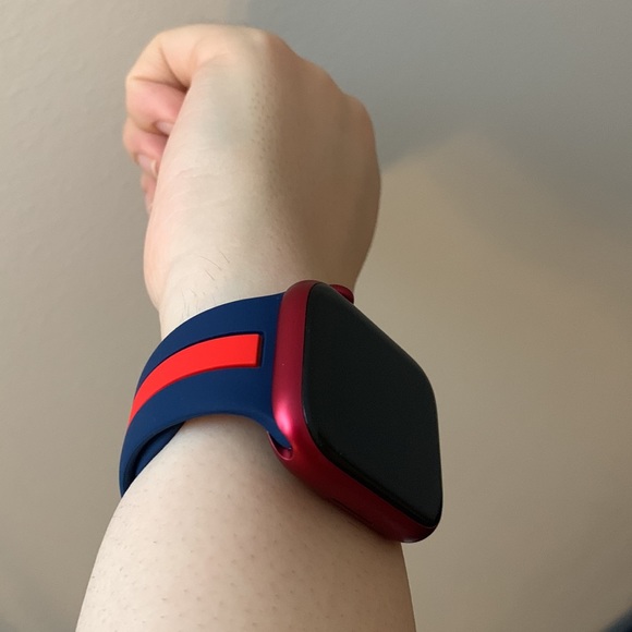 Striped Brand Signature Color Watch Band - Picture 12 of 15